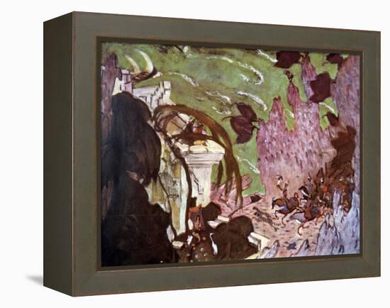 Rimsky-Korsakov - 'Scheherazade'-Valentin Aleksandrovich Serov-Framed Premier Image Canvas