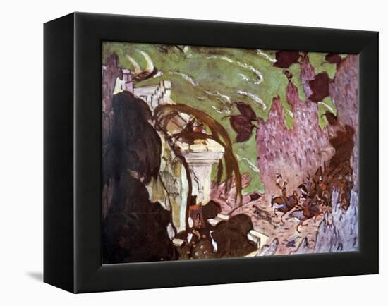 Rimsky-Korsakov - 'Scheherazade'-Valentin Aleksandrovich Serov-Framed Premier Image Canvas