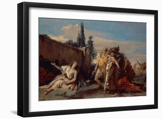 Rinaldo Abandoning Armida-Giovanni Battista Tiepolo-Framed Giclee Print