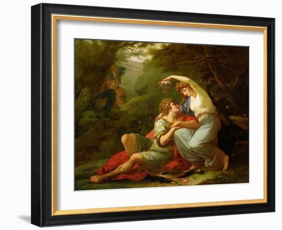 Rinaldo and Armida, 1771-Angelica Kauffmann-Framed Giclee Print