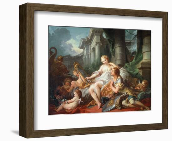 Rinaldo and Armida - Oil on Canvas, 1734-Francois Boucher-Framed Giclee Print