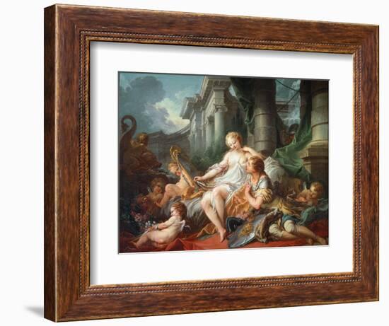 Rinaldo and Armida - Oil on Canvas, 1734-Francois Boucher-Framed Giclee Print