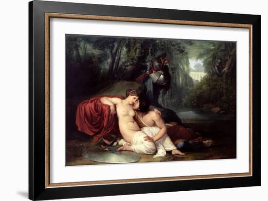 Rinaldo and Armida-Francesco Hayez-Framed Giclee Print