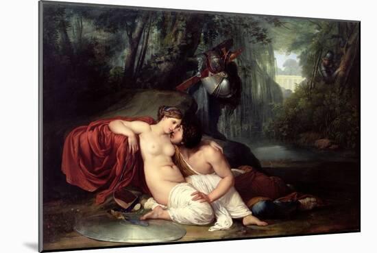 Rinaldo and Armida-Francesco Hayez-Mounted Giclee Print