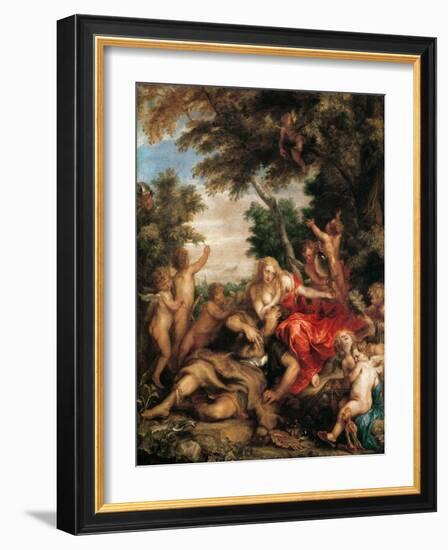 Rinaldo and Armida-Sir Anthony Van Dyck-Framed Giclee Print