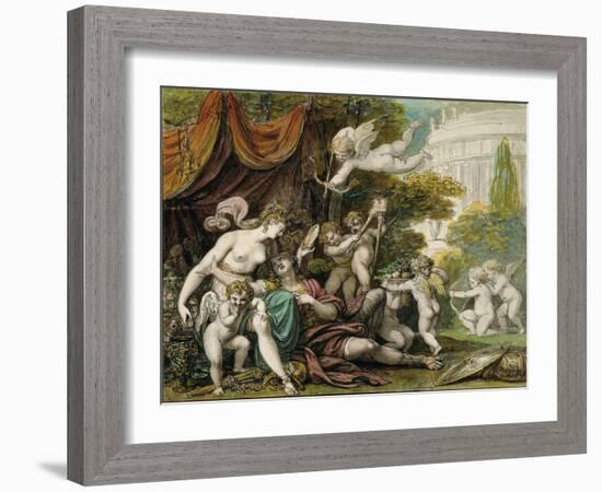 Rinaldo and Armida-Richard Cosway-Framed Giclee Print