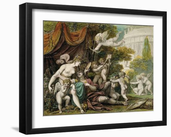 Rinaldo and Armida-Richard Cosway-Framed Giclee Print