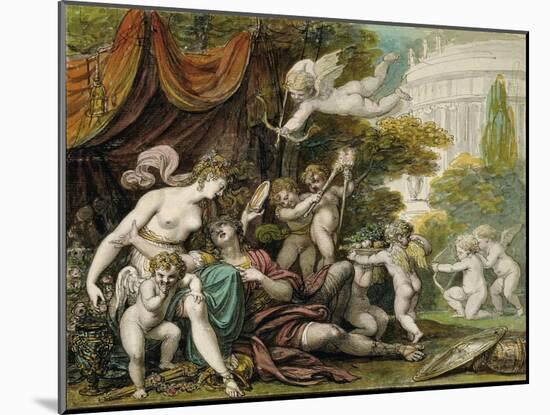 Rinaldo and Armida-Richard Cosway-Mounted Giclee Print