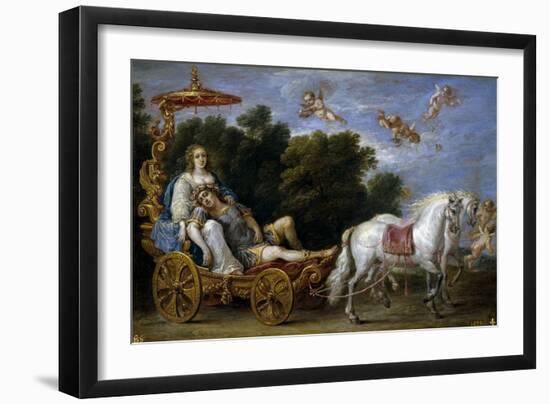 Rinaldo Flees from the Fortunate Isles, 1628-1630-David Teniers the Younger-Framed Giclee Print