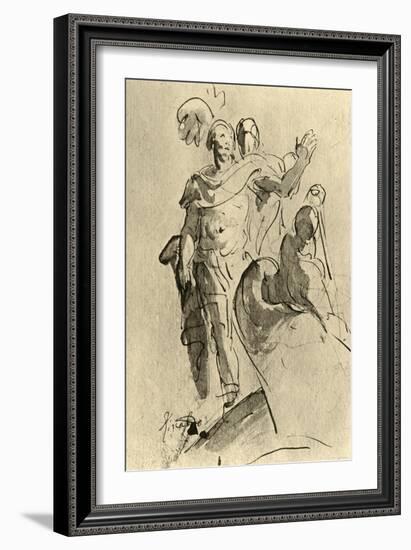 'Rinaldo or Aeneas', 1757, (1928)-Giovanni Battista Tiepolo-Framed Giclee Print