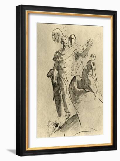 'Rinaldo or Aeneas', 1757, (1928)-Giovanni Battista Tiepolo-Framed Giclee Print