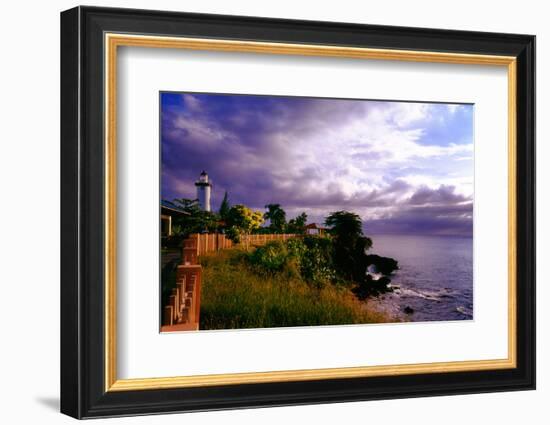 Rincon Lighthouse, Puerto Rico-George Oze-Framed Photographic Print