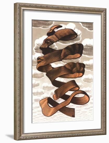 Rind-M^ C^ Escher-Framed Art Print