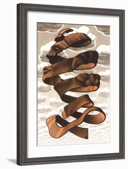 Rind-M^ C^ Escher-Framed Art Print