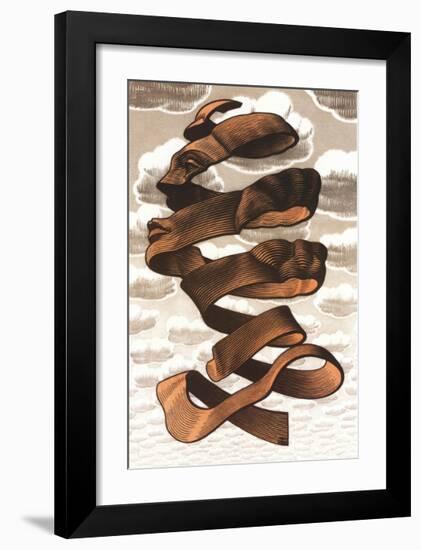 Rind-M^ C^ Escher-Framed Art Print