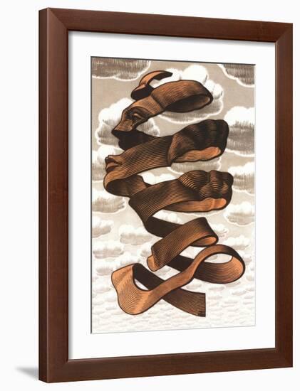 Rind-M^ C^ Escher-Framed Art Print