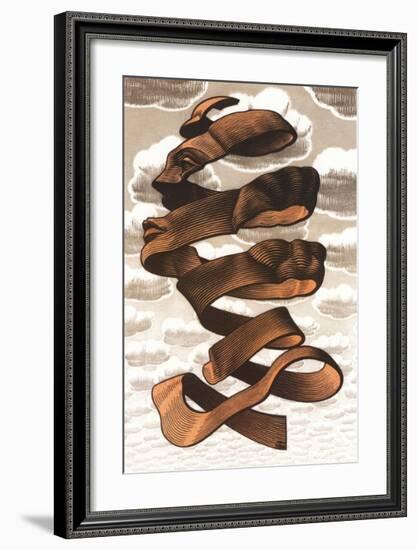 Rind-M^ C^ Escher-Framed Art Print