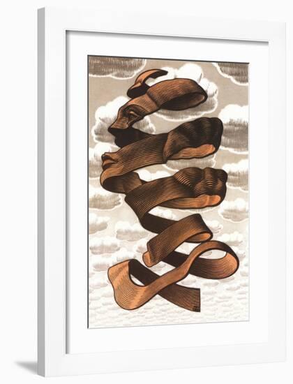 Rind-M^ C^ Escher-Framed Art Print