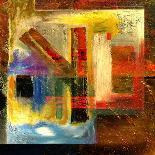 Abstract Oil Painting-Rinderart-Framed Art Print