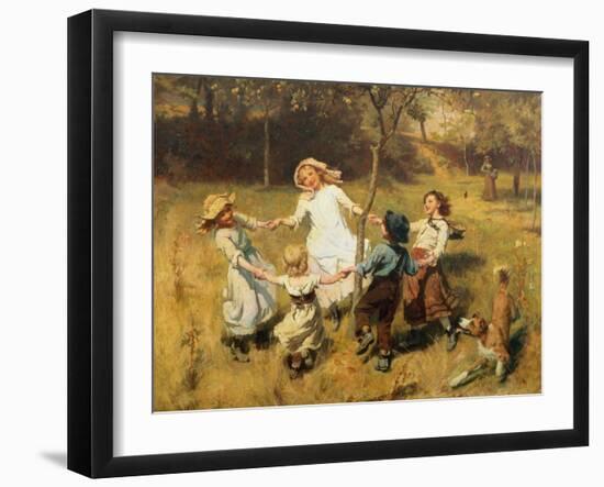 Ring-A-Ring-A-Roses-Oh-Frederick Morgan-Framed Giclee Print