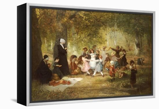 Ring a Ring a Roses-Anton Dieffenbach-Framed Premier Image Canvas