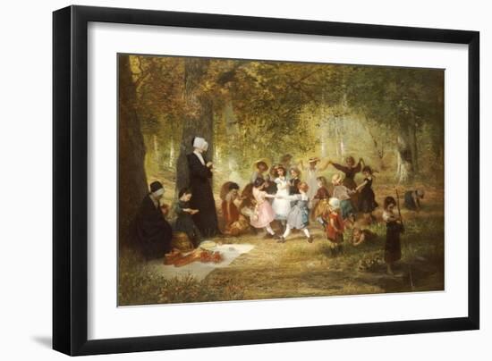 Ring a Ring a Roses-Anton Dieffenbach-Framed Giclee Print