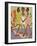 Ring Around the Rosey-William H Johnson-Framed Art Print