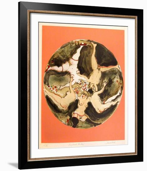 Ring around the Rosie-Marcia Marx-Framed Limited Edition