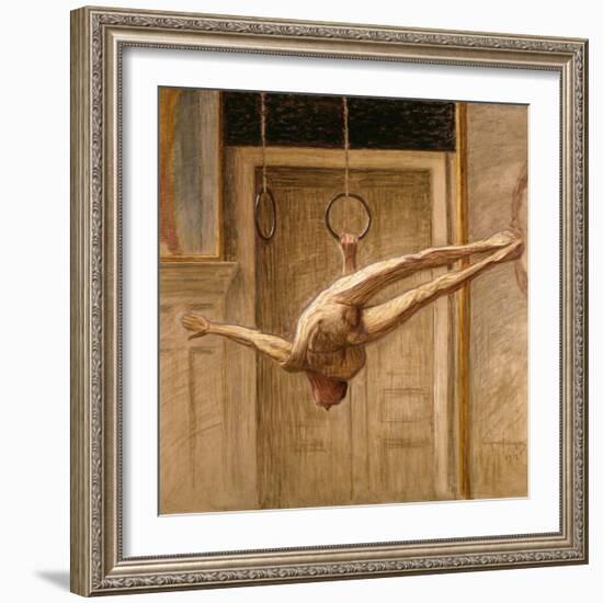 Ring Gymnast No.2, 1912-Eugene Jansson-Framed Giclee Print