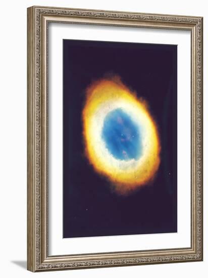 Ring Nebula-null-Framed Premium Giclee Print