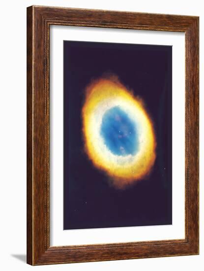 Ring Nebula-null-Framed Premium Giclee Print