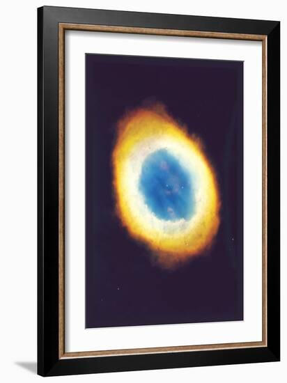 Ring Nebula-null-Framed Premium Giclee Print