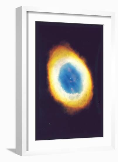 Ring Nebula-null-Framed Premium Giclee Print