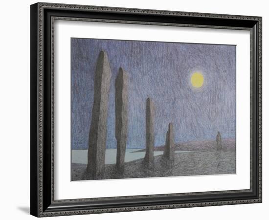 Ring of Brodgar, 2016-Ann Brain-Framed Giclee Print