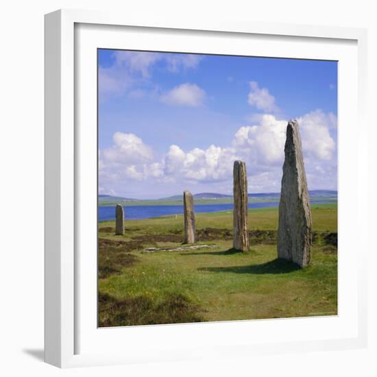 Ring of Brodgar (Brogar), Mainland, Orkney Islands, Scotland, UK,Europe-Michael Jenner-Framed Photographic Print