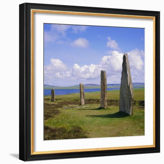 Ring of Brodgar (Brogar), Mainland, Orkney Islands, Scotland, UK,Europe-Michael Jenner-Framed Photographic Print