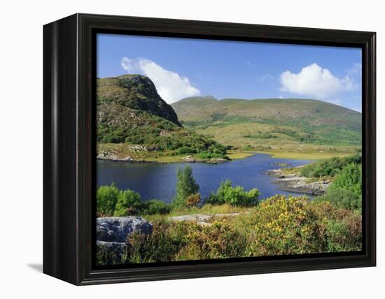 Ring of Kerry, Between Upper Lake and Muckross Lake, Killarney, Munster, Republic of Ireland (Eire)-Roy Rainford-Framed Premier Image Canvas