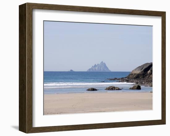 Ring of Kerry With the Skellig Rock in Distance, County Kerry, Munster, Republic of Ireland, Europe-null-Framed Photographic Print