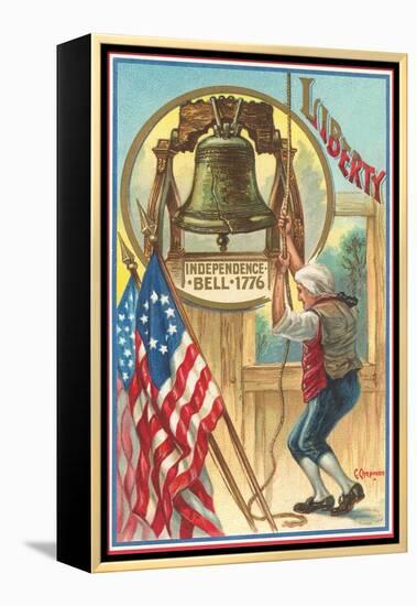 Ringing the Liberty Bell-null-Framed Stretched Canvas