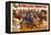 Ringling Bros - Army of 50 Clowns, 1960-null-Framed Stretched Canvas