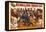 Ringling Bros - Army of 50 Clowns, 1960-null-Framed Stretched Canvas