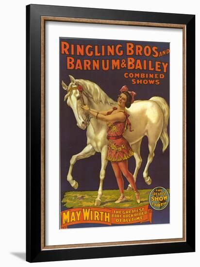 Ringling Bros Circus Barnum and Bailey, USA-null-Framed Giclee Print