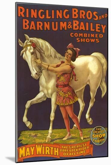 Ringling Bros Circus Barnum and Bailey, USA-null-Mounted Giclee Print