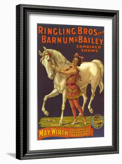 Ringling Bros Circus Barnum and Bailey, USA-null-Framed Giclee Print