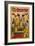 Ringling Bros, World's Greatest Shows Raschetta Brothers, Marvelous Somersaulting Vaulters, C. 1900-null-Framed Giclee Print