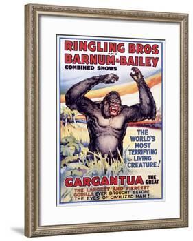 Ringling Brothers: Gargantua the Great-null-Framed Giclee Print