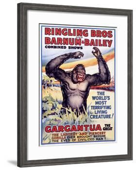 Ringling Brothers: Gargantua the Great-null-Framed Giclee Print
