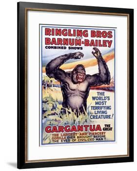 Ringling Brothers: Gargantua the Great-null-Framed Giclee Print