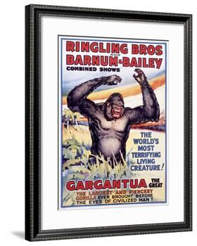 Ringling Brothers: Gargantua the Great-null-Framed Giclee Print