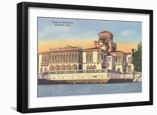 Ringling Mansion, Sarasota, Florida-null-Framed Art Print